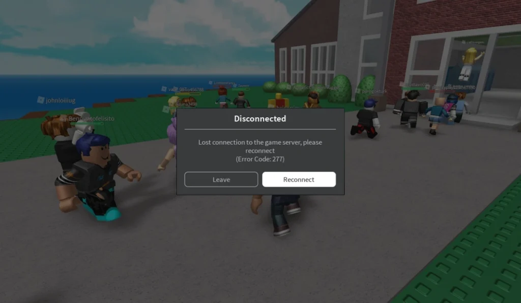 What Is Roblox Error Code 277