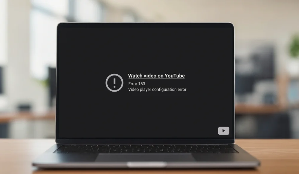 How to Fix Error 153 Video Player Configuration Error on YouTube