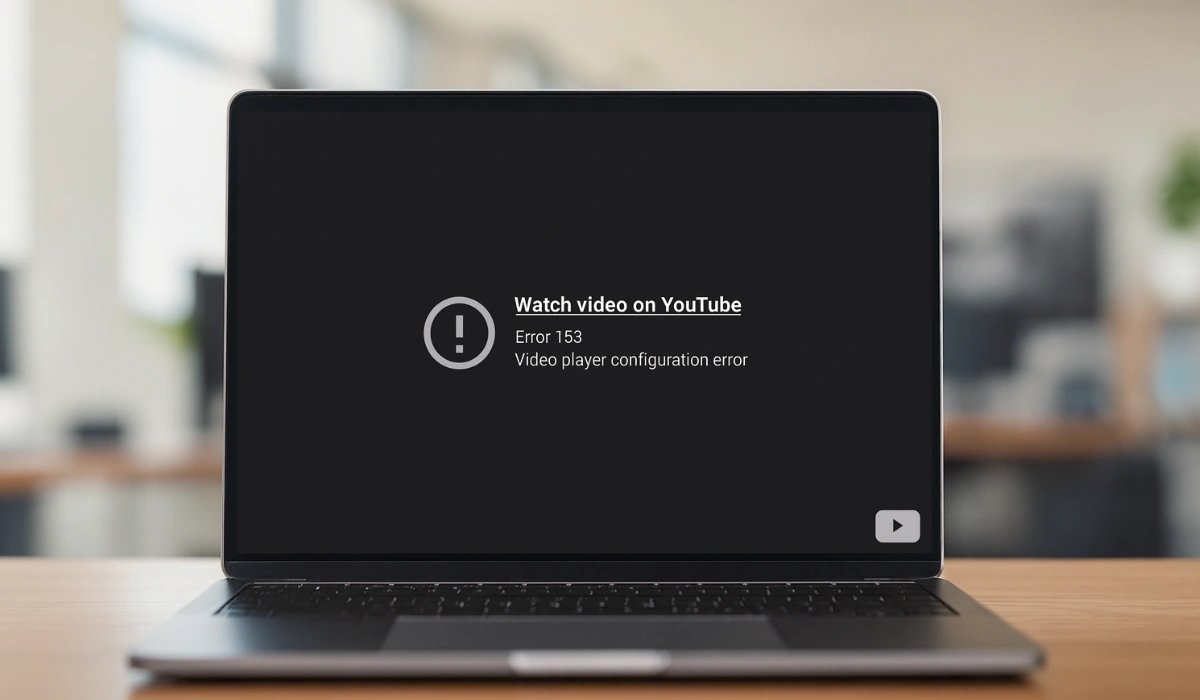 How to Fix 153 Video Player Configuration Error on YouTube?