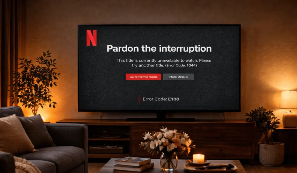 How to Fix Netflix Error Code E100 on Any Device